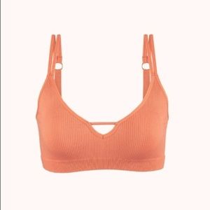 Skinny strap Lively bralette in Terra Cotta
